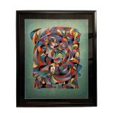 ANATOLE KRASNYANSKY "PHOENIX ï¿½ COLOR SERIGRAPH
