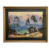 Alfred R. Mitchell "California Sunset Glow"