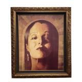 Octavio Ocampo "Lupe" Signed Oil On Canvas Repo