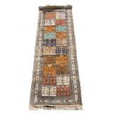 Antique Hand Made Turkish Anatolian Runner rug
