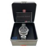 Swiss Military 096-1009 100M stainless steel watch