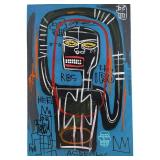 Jean-Michel Basquiat Attributed Acrylic On Canvas