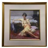 Pino "Parisian Girl" Giclee On Paper