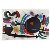 JOHN MIRO "PLATE X" ORIGINAL LITHOGRAPH