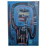 Jean-Michel Basquiat Attributed Acrylic On Canvas