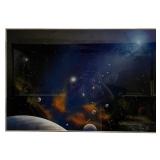 RON RUSSELL "PHOTOSOBSCURA" REVERSE GLASS PAINTING