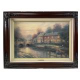 Thomas Kinkade "Lamplight Inn" Signed Giclee