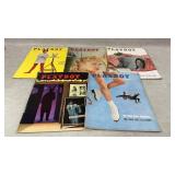Vintage 1950s playboy magazines