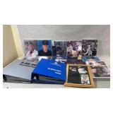 Sports autographs and magazines