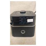 Brandstand CubieBlue alarm clock and ports