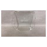 Acrylic MATZOH tray, 8.5x8.5x2.5"