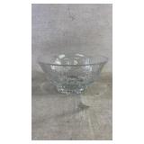 A Wedgwood crystal candy bowel