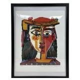 Pablo Picasso " Bust Of A Woman With Hat" Giclee