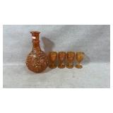 Decanter and shot glasses