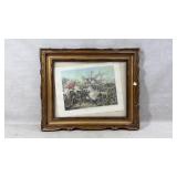 Framed wall art print