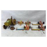 Vintage Metal Toy Vehicles and Figures