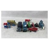 Cast Iron Toy Vehicles and Figures Collection