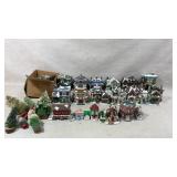 Ceramic Lighted Holiday Village Houses