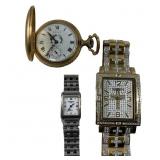 Raymond Weil Tosca, Elgin & Arnex Incabloc watches