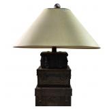 Ceramic Stacked Books Table Lamp