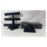 Jewelry stands and jewelry boxes