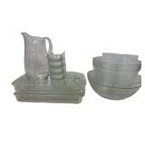 Pyrex Baking Pans, Water Pitcher, Mixing Bowls