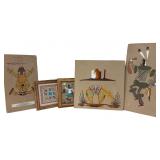 Native American Navajo Sand Paintings