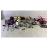 Assortment of Halloween decorations