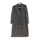 Womenï¿½s LONDON FOG Wool Dark Grey Trench Coat