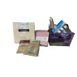 Soap Dispenser, Wash Cloth, Twin Sheets, Micro