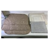 Shale Grey Nylon Carpet Mat Pieces