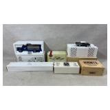 Collection includes UPS models, Winross trucks, an