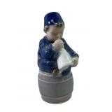Royal Copenhagen Little Horn Blower Figurine