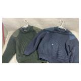 2 designed by  nilli knitted sweaters