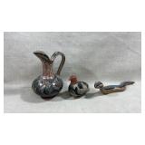 vintage Mexican folk art collectibles made from