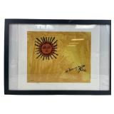 Andy Warhol " So Sunny ï¿½ Framed Lithograph