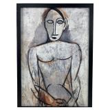 Pablo Picasso Abstract Woman Print on canvas