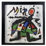John MIRO Framed Print On Paper
