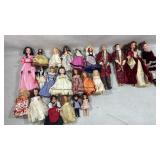 large collection of assorted vintage and modern