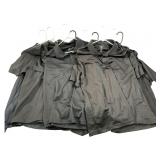 (9) Menï¿½s Designer Black Polo Shirts