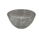 Hand Blown Clear Glass Centerpiece /Fruit Bowl