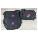 3 black Phoenix Suns shoulder bags including a
