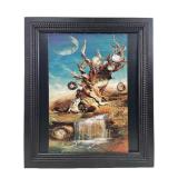 Salvador Dali " Clock In Tree" Surrealist Print