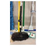 Mops, Dusters, poles, Yard stick, Trash Can