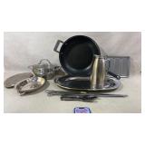 Pan, teapot and more