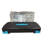 PRISP adjustable aerobic stepper and rack