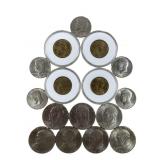 Assorted U.S Coins Dollars & Half Dollars