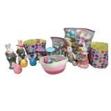 Easter Decor, Baskets, eggs, Figurines and more