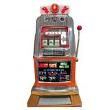 vintage Mills 25-cent "Lucky Dice" slot machine