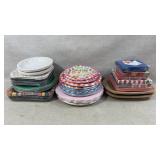 Paper plates and napkins